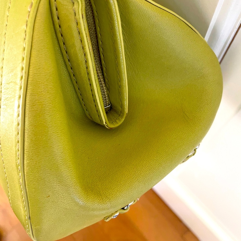 Cole Haan Trinity rare beautiful lime handbag - Picture 4 of 8